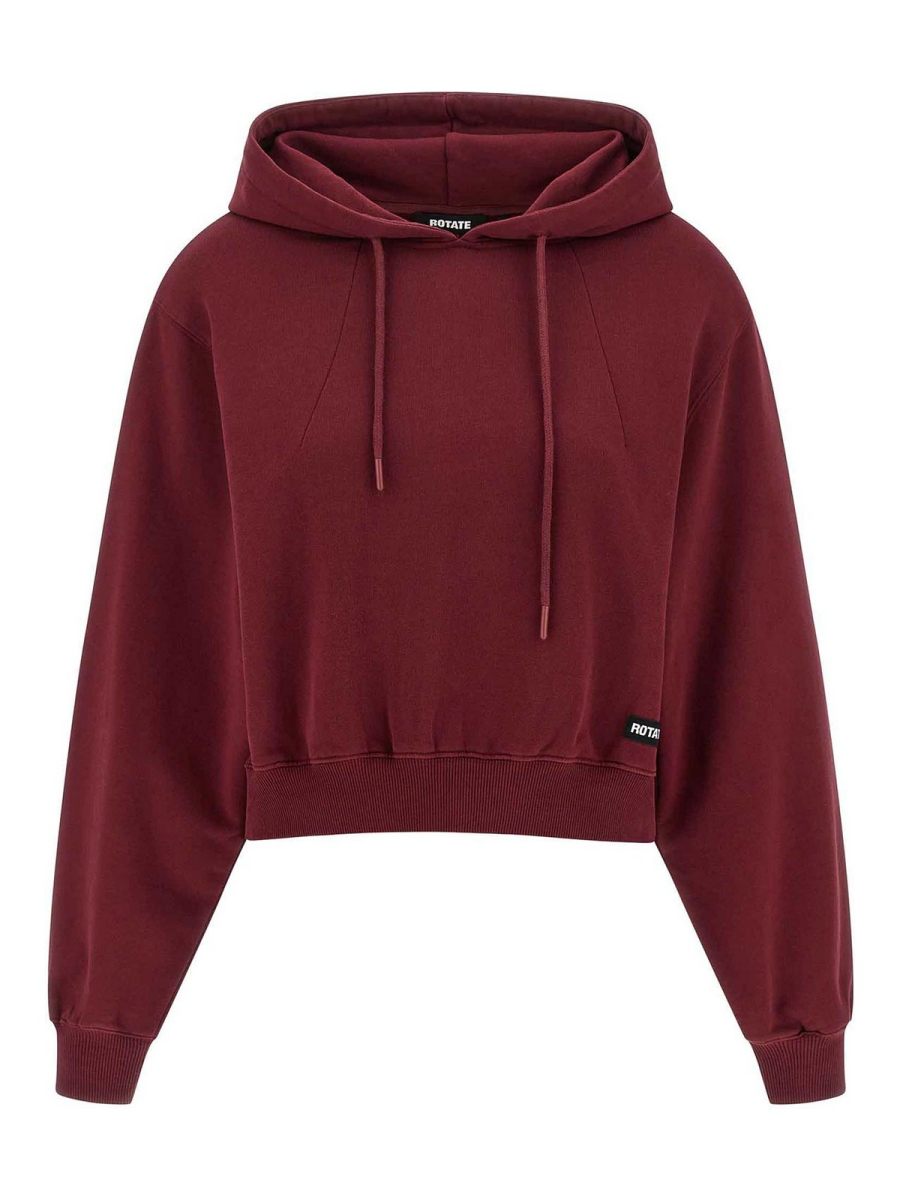 Rotate Birger Christensen Sweat-Shirts - Rouge Brun
