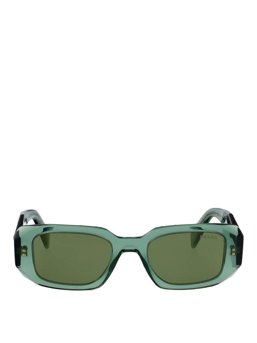 Prada Lunettes De Soleil - Vert