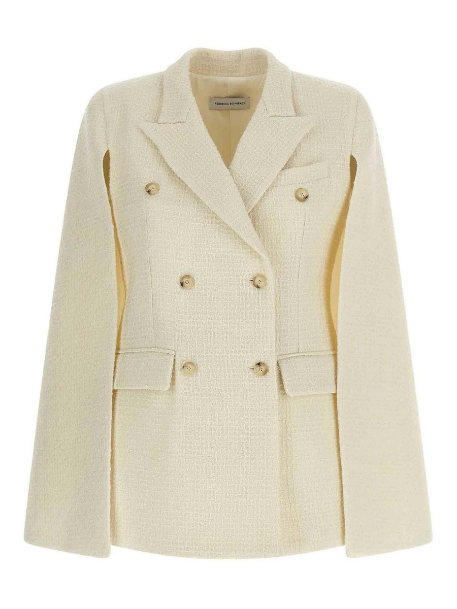 Federica Bonifaci Blazer - Blanc