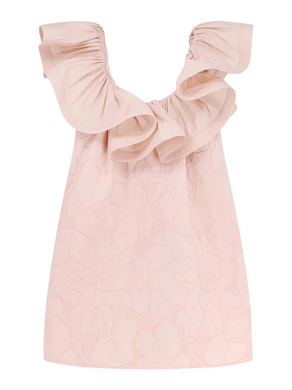 Elisabetta Franchi Robe Au Genou - Couleur Chair