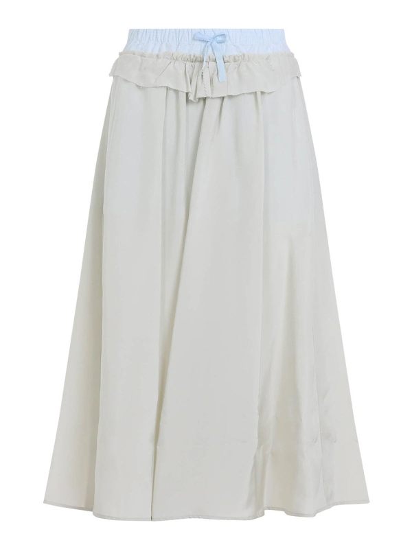 Maison Margiela Jupe Midi - Vert