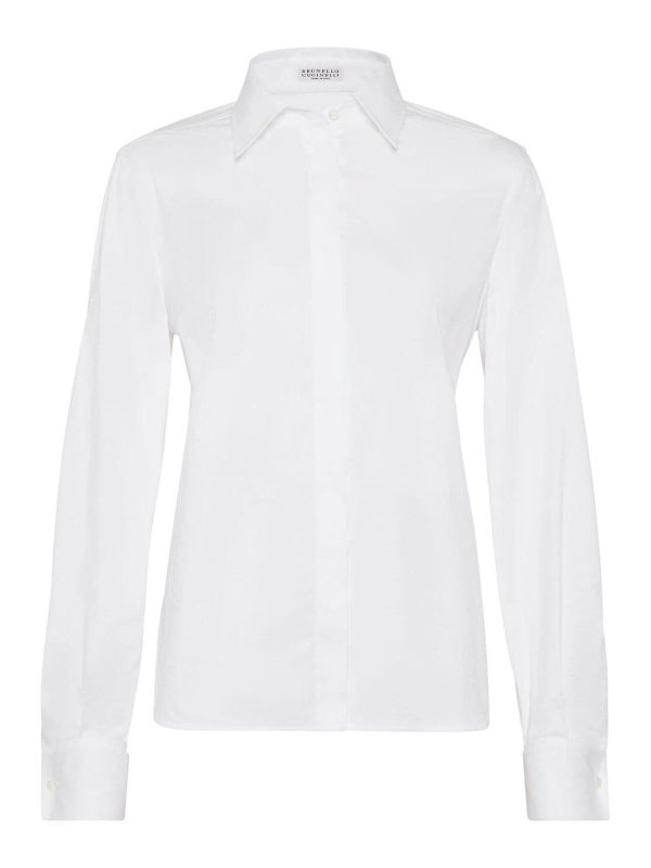 Brunello Cucinelli Chemise - Blanc