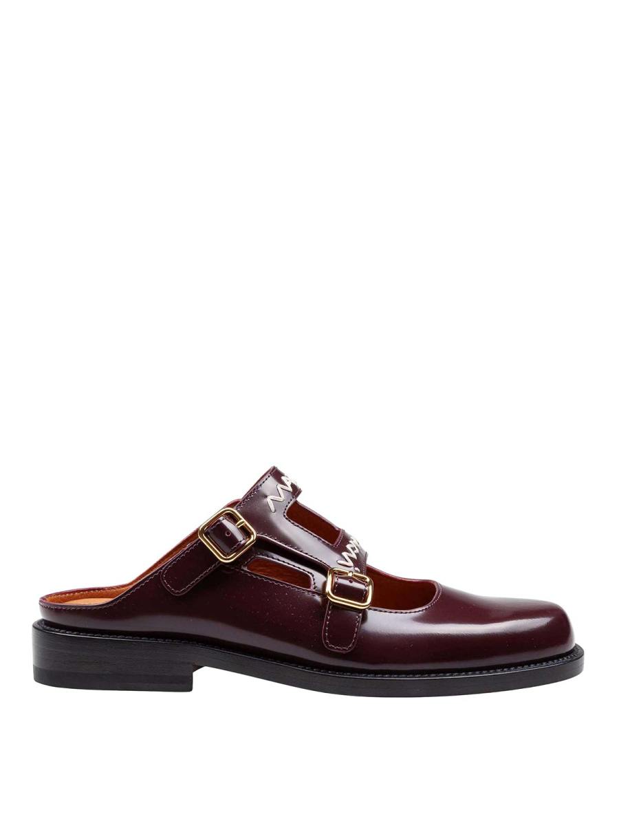 Marni Mocassins - Rouge Brun