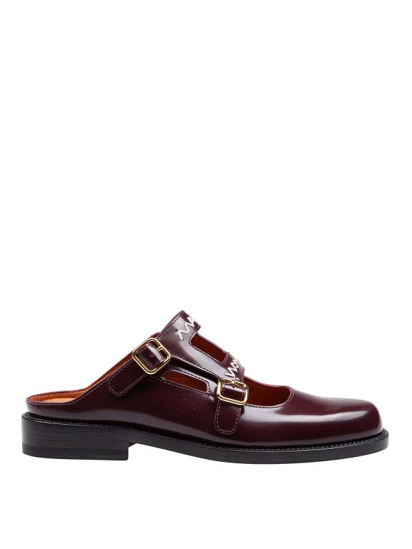 Marni Mocassins - Rouge Brun