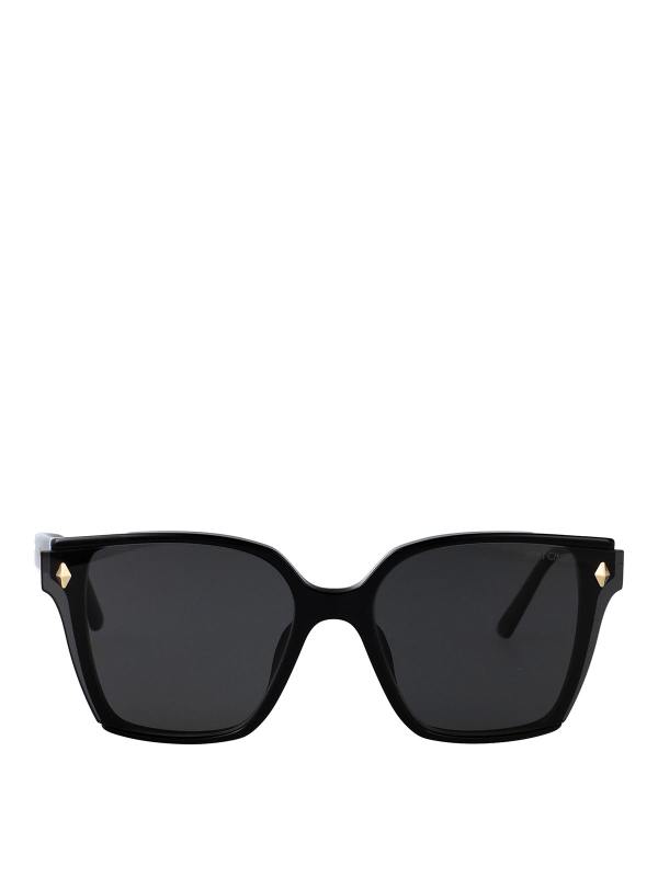 Jimmy Choo Lunettes De Soleil - Noir