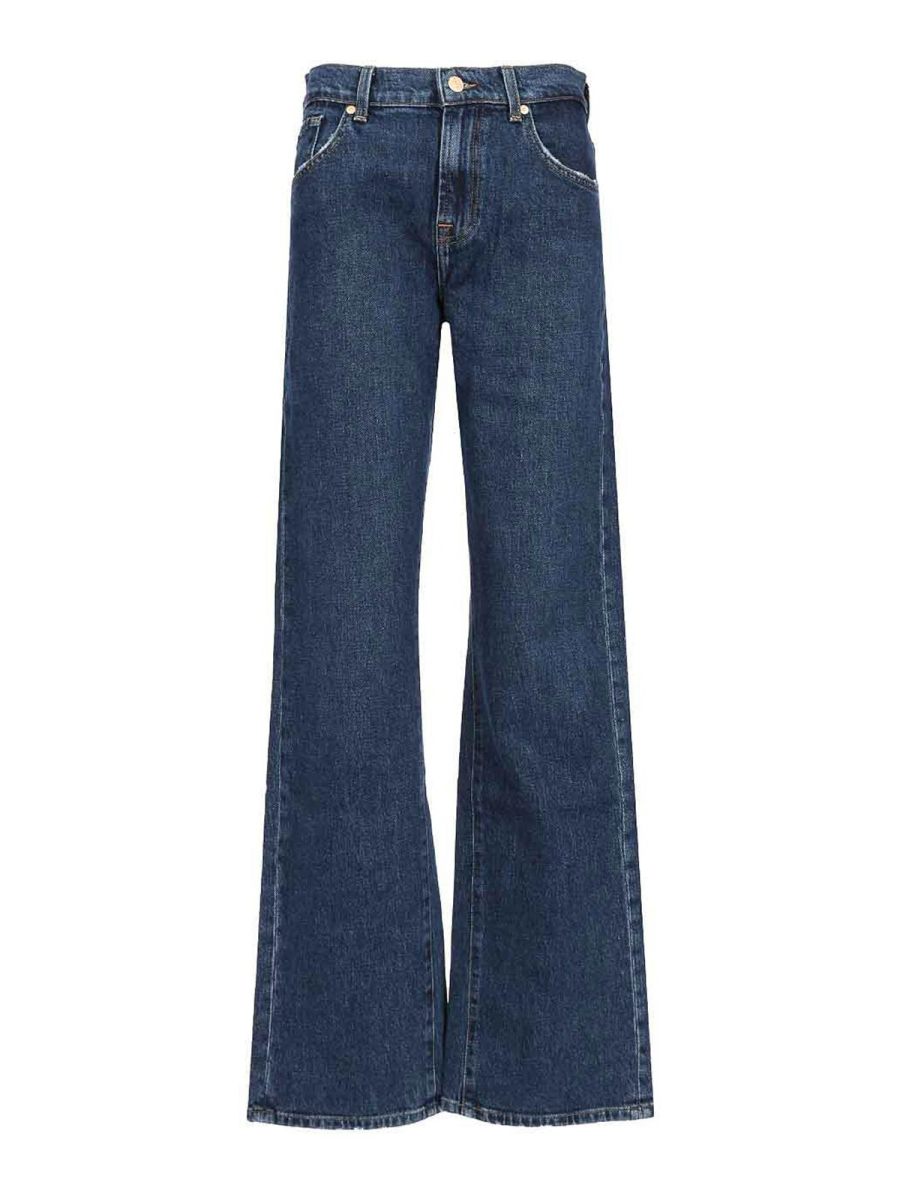 7 For All Mankind Jean Bootcut - Bleu