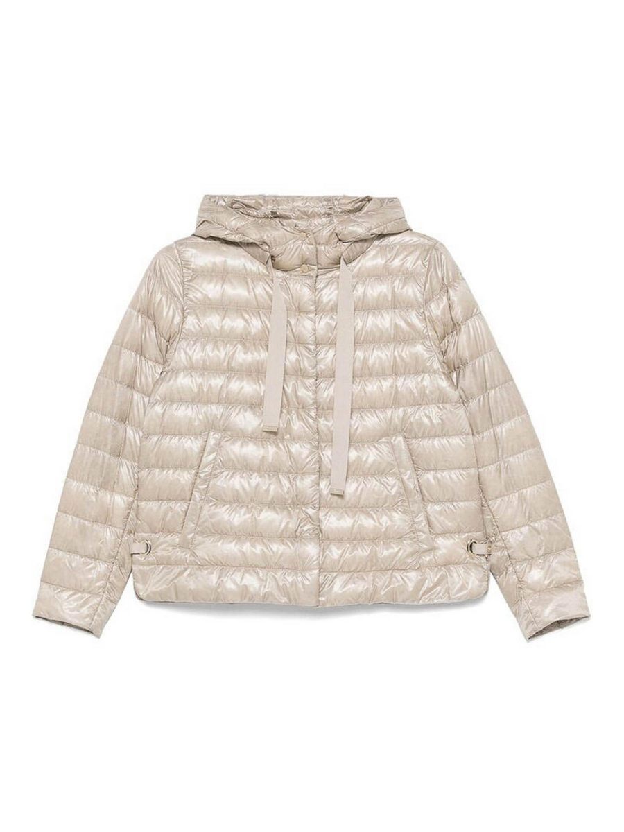 Herno Manteau Au Genou - Beige