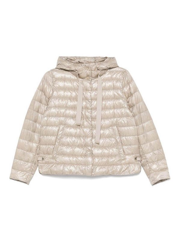 Herno Manteau Au Genou - Beige