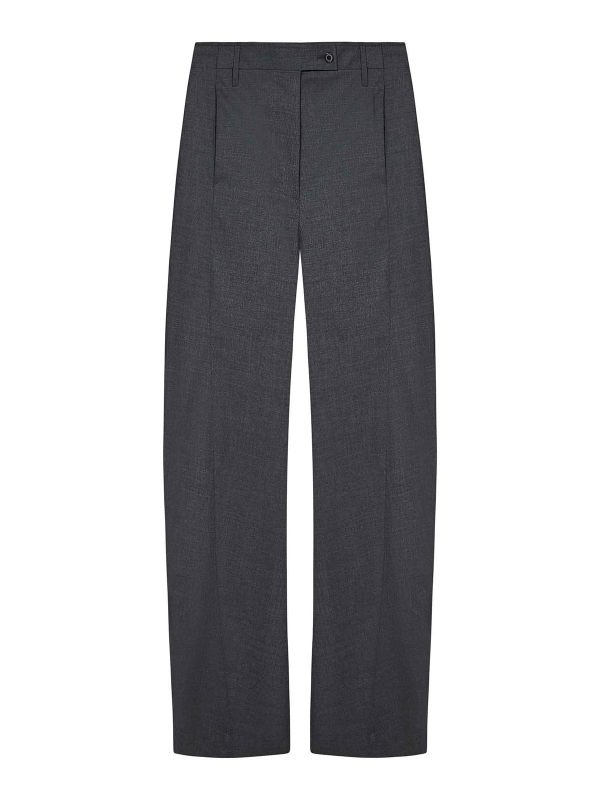 Remain Birger Christensen Pantalons Décontractés - Gris