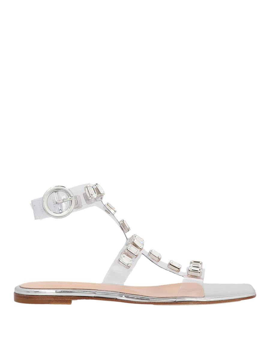 Gianvito Rossi Sandales - Argent