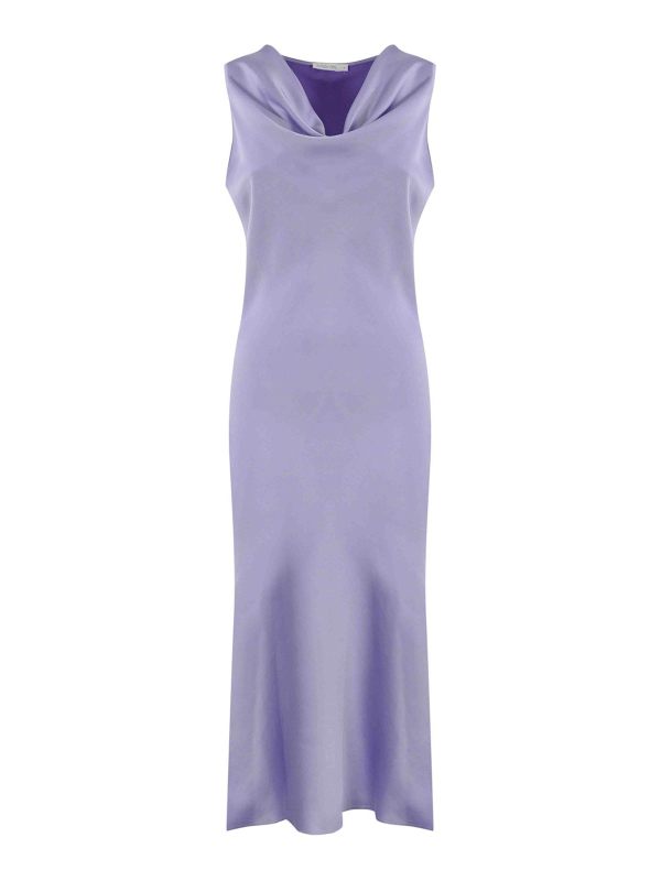 Patrizia Pepe Maxi Robe - Métallique