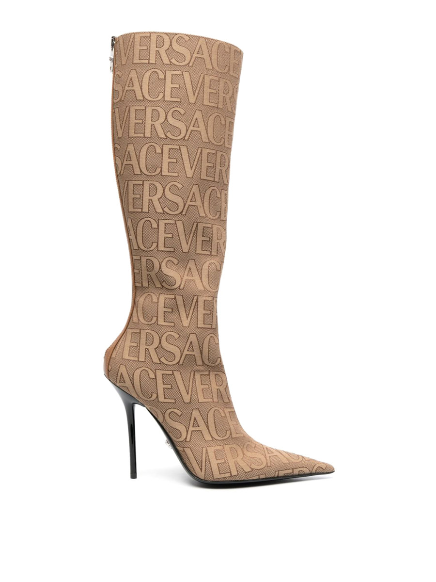 Versace Bottes - Marron