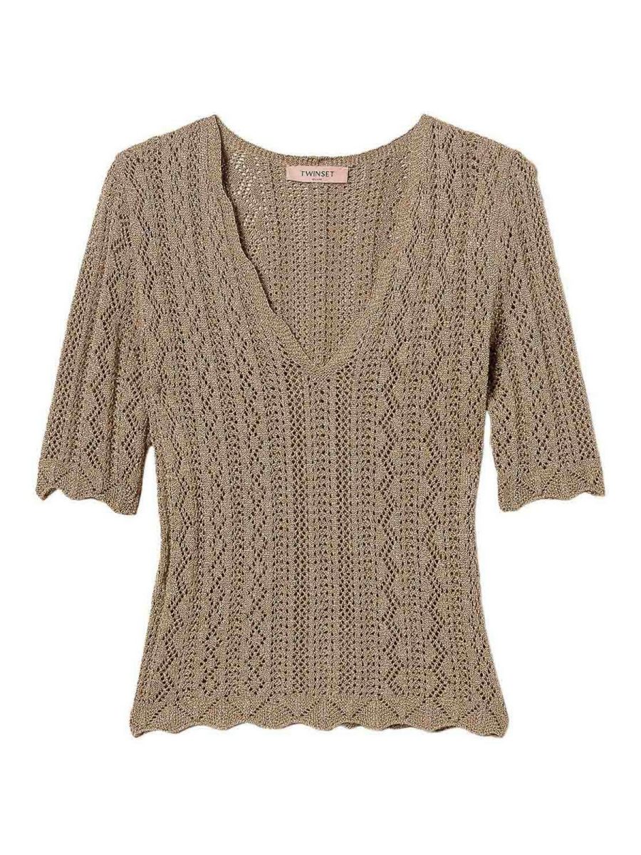 Twinset Top - Marron