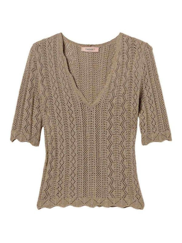 Twinset Top - Marron