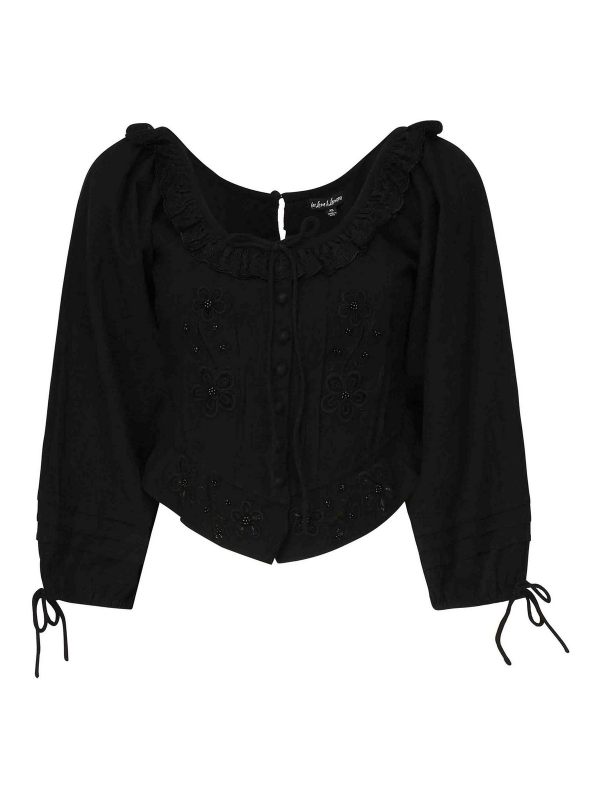 For Love & Lemons Chemise - Noir