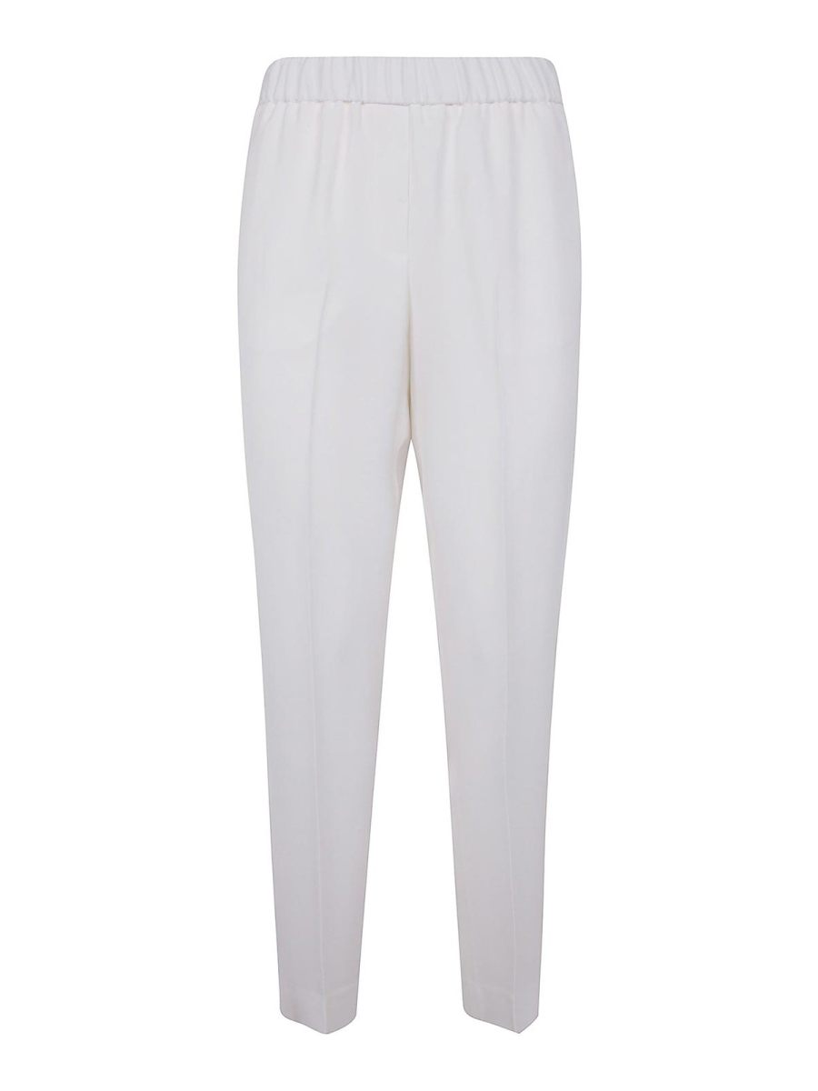 Peserico Pantalons Décontractés - Blanc