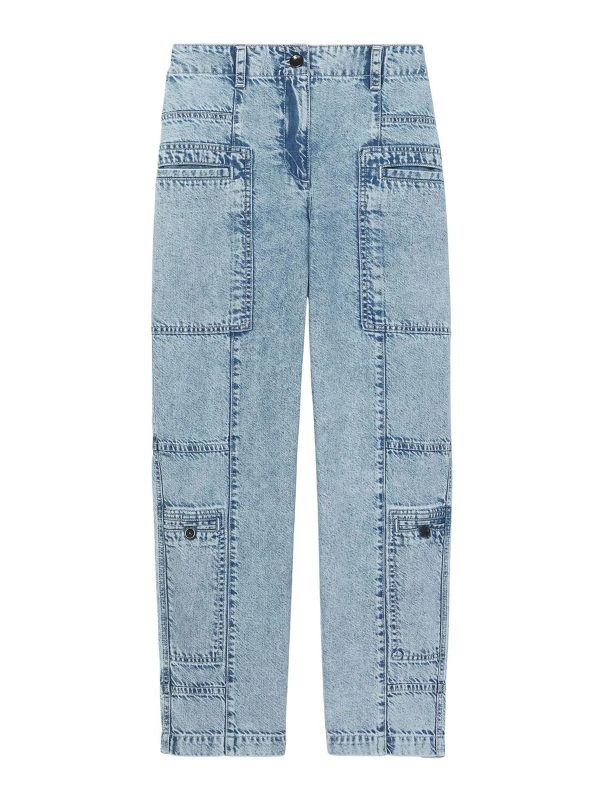 Proenza Schouler Jean Droit - Bleu Clair
