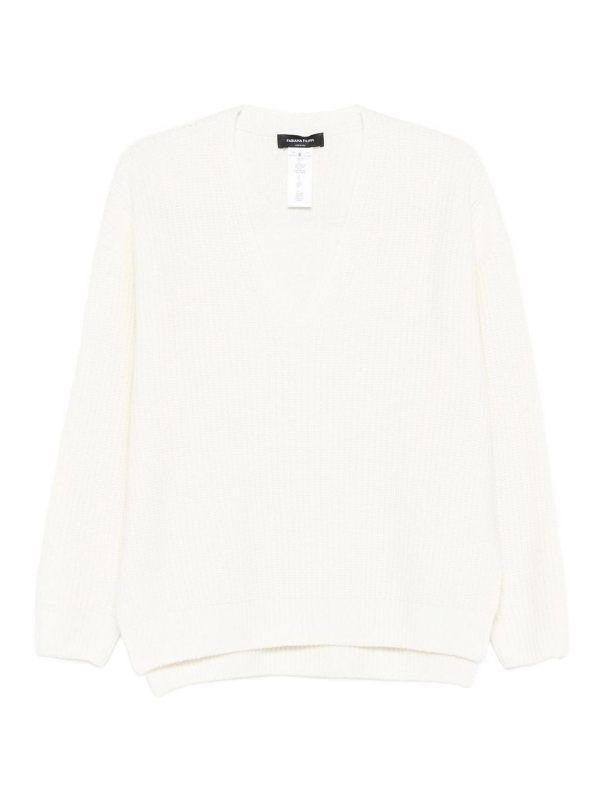 Fabiana Filippi Pull Col Rond - Beige