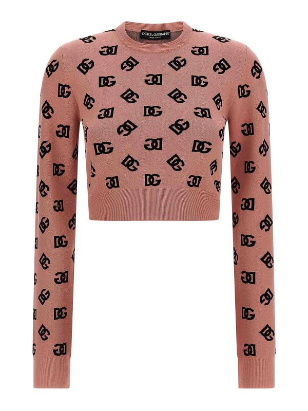 Dolce & Gabbana Pull Col Rond - Couleur Chair