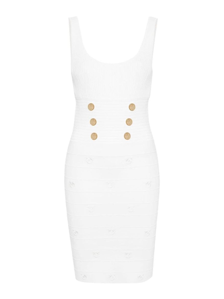 Pinko Robe Au Genou - Cactus
