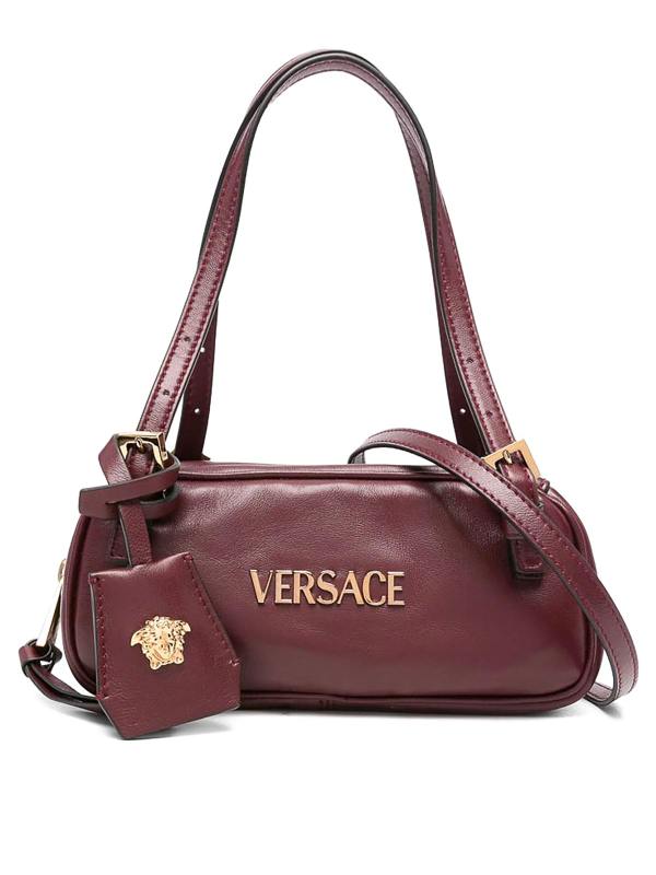Versace Sac Porté Épaule - Roug
