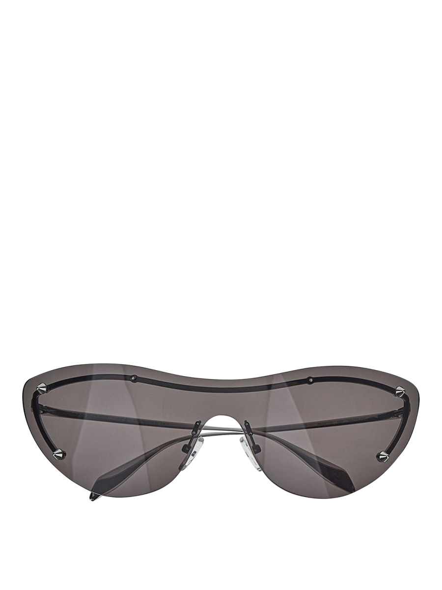 Alexander Mcqueen Lunettes - Argent