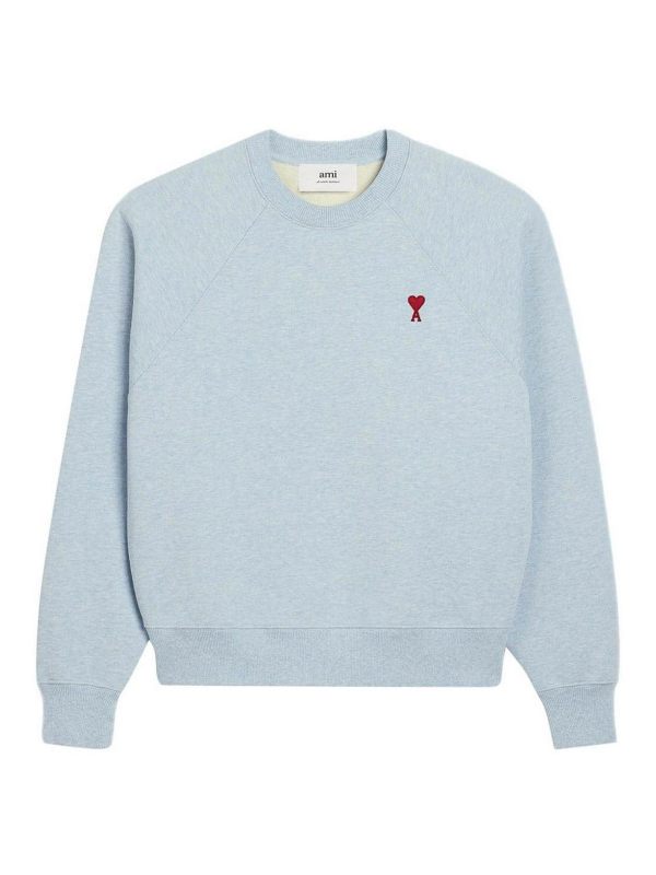 Ami Paris Sweat-Shirts - Bleu Clair
