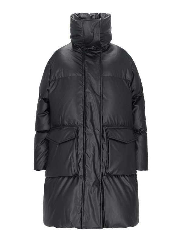 MM6 Maison Margiela Manteau Court - Noir
