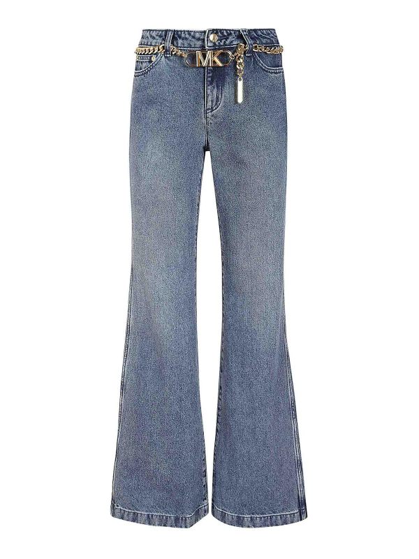 Michael Kors Jean Bootcut - Bleu