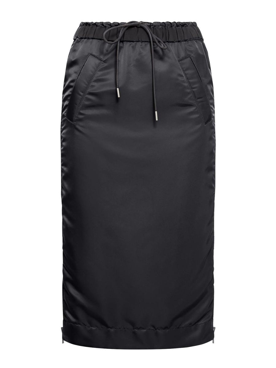 Sacai Jupe Midi - Noir