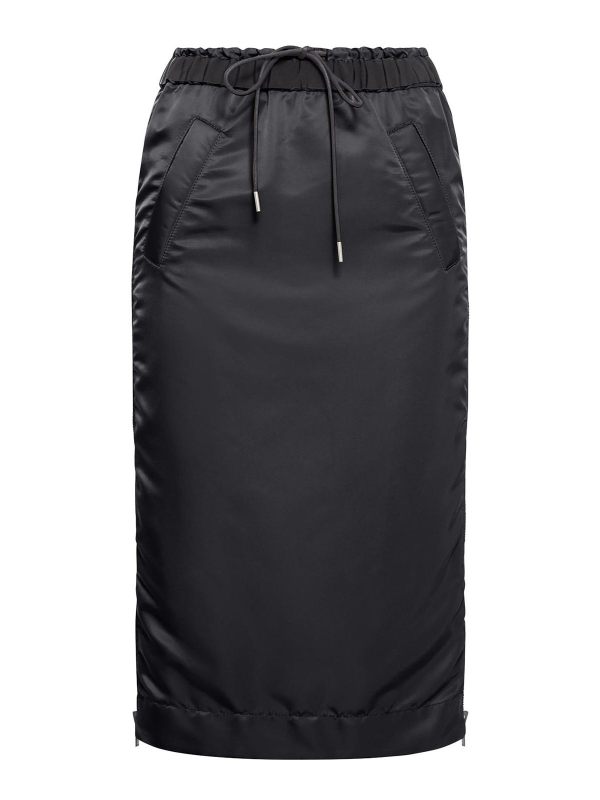 Sacai Jupe Midi - Noir
