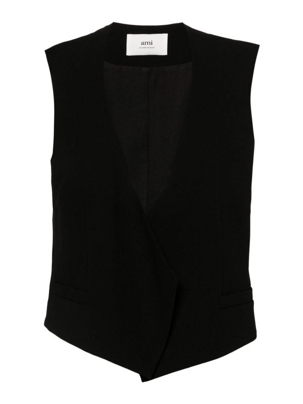 Ami Paris Gilet - Noir