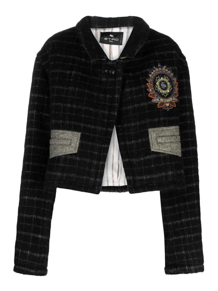 Etro Veste Casual - Noir