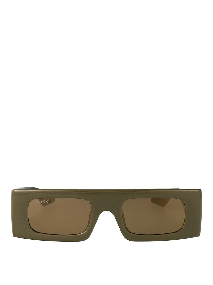 Gucci Lunettes De Soleil - Vert