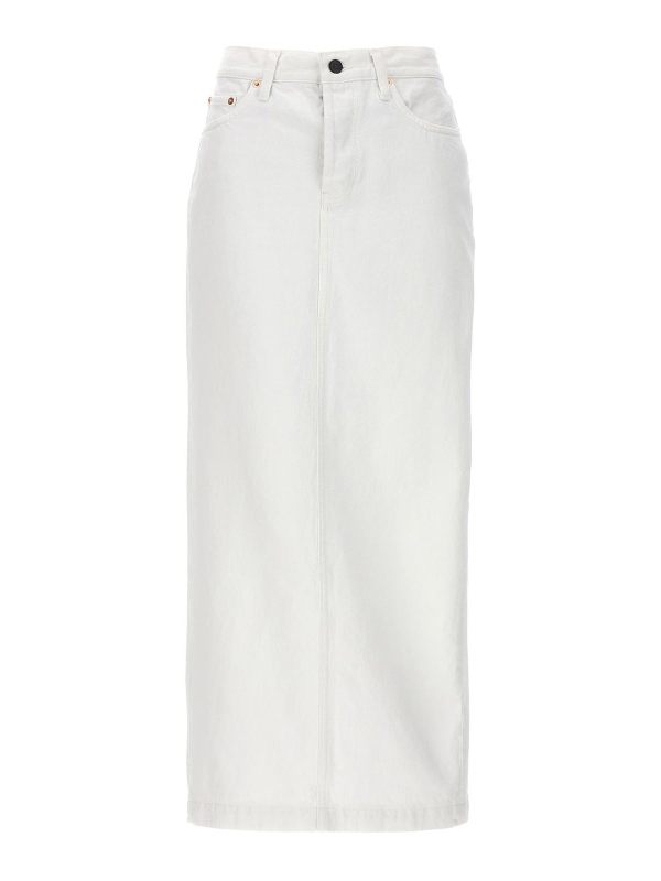 Wardrobe. NYC Jupe Midi - Blanc