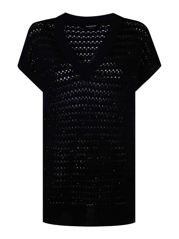 Fabiana Filippi T-Shirt - Bleu