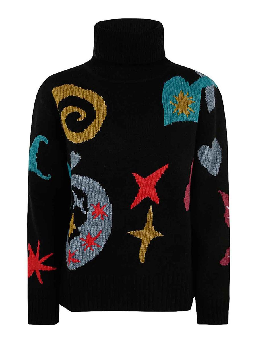 Ps by Paul Smith Pull Col Rond - Noir