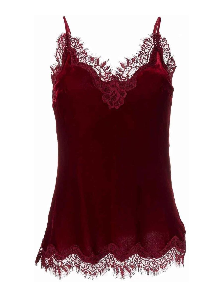 Gold Hawk Top - Rouge