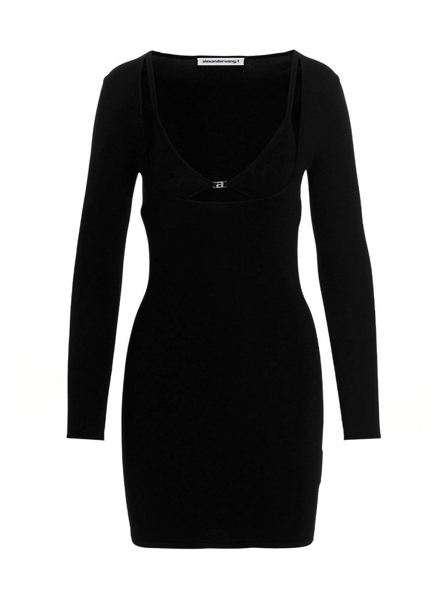 Alexander Wang Robe Courte - Noir