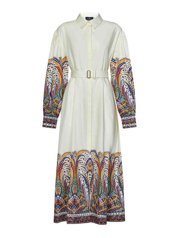 Etro Maxi Robe - Blanc