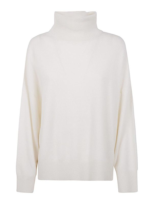Loulou Studio Pull Col Roulé - Blanc