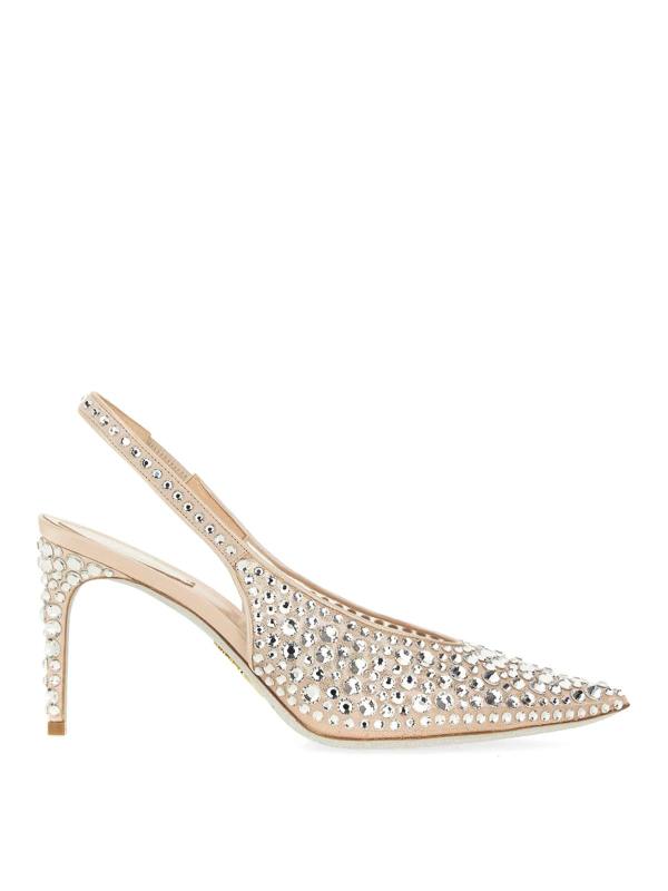 Rene Caovilla Chaussures À Talon - Argent