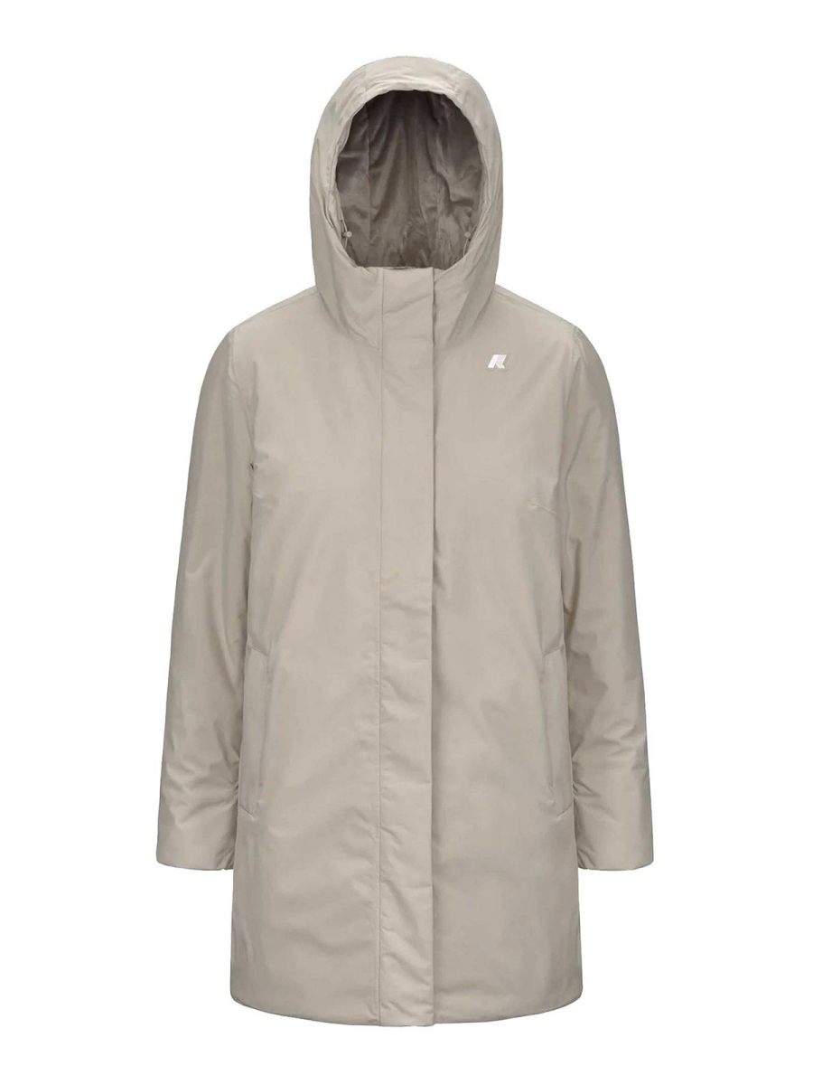 k-way Manteau Rembourré - Beige