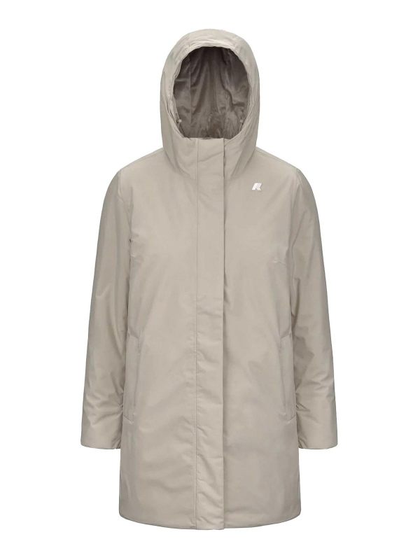 k-way Manteau Rembourré - Beige