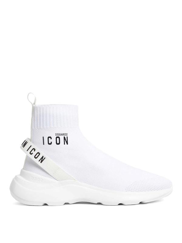 Dsquared2 Baskets - Blanc