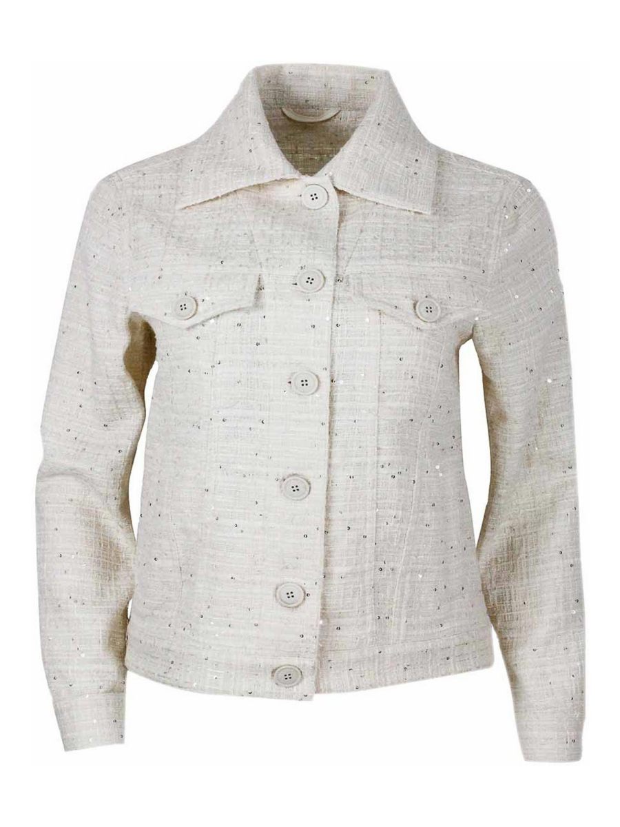 Eleventy Veste Casual - Crème