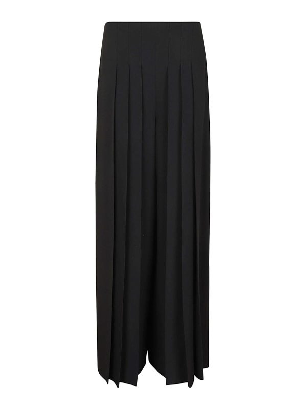 Alberta Ferretti Pantalons Décontractés - Noir