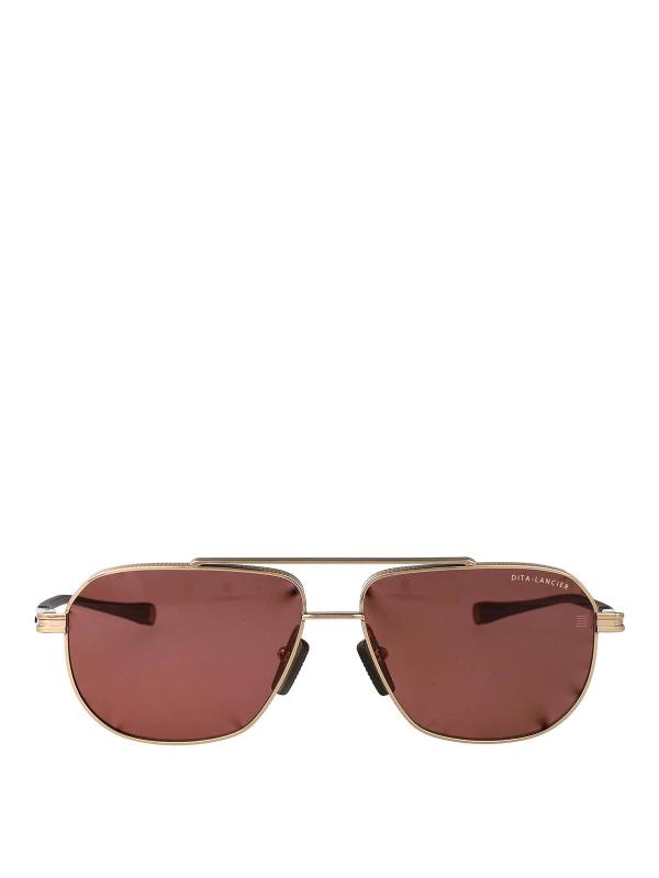Dita Lunettes De Soleil - Or