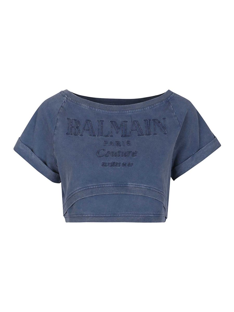 Balmain T-Shirt - Beige Clair