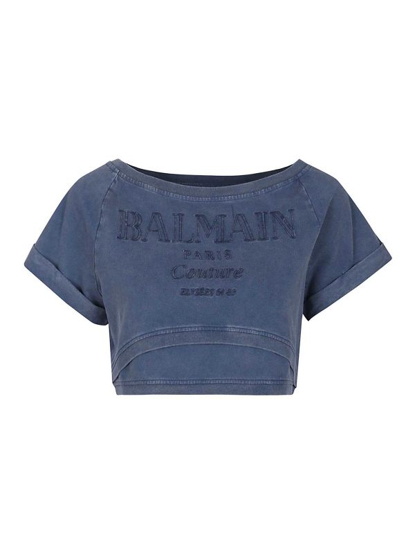Balmain T-Shirt - Beige Clair
